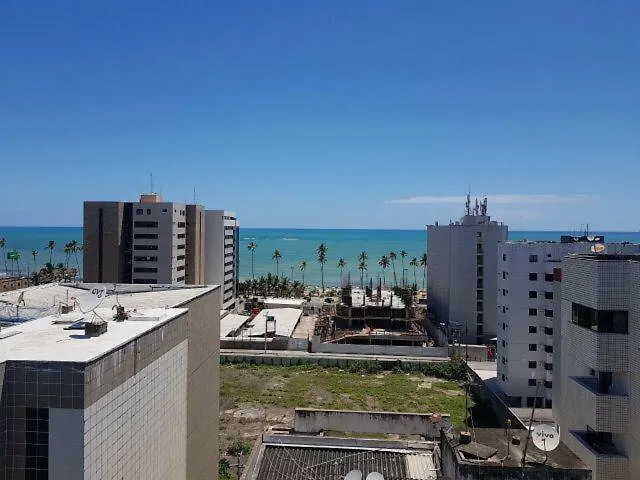 Lindo Ap Em Andar Alto, Vista Para O Mar E Mesmo Andar Da Piscina